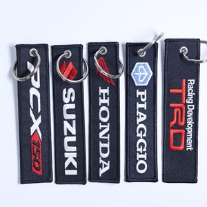 Llaveros Bordados Personalizados para Autos y Motocicletas, Fabricación de Llaveros Promocionales con Logotipo, Anillos para Llaves, Etiquetas para Llaves, Diseño de Logotipo - Product Image 2