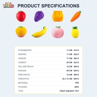 Jouet anti-stress en caoutchouc souple parfumé aux fruits pour adultes et enfants, idéal pour la salle de classe, soulagement de l'anxiété et du stress, expédition immédiate, vente en gros, faible MOQ