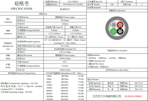Bán buôn USB dữ liệu cáp-nguyên liệu 4 lõi cặp xoắn linh hoạt USB2.0 Cáp dữ liệu vỏ bọc cáp dây - Product Image 5
