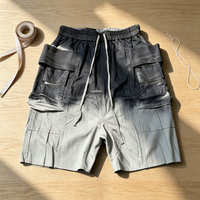 Shorts de sport pour hommes personnalisés, été, 100% coton, poches latérales, taille élastique, coupe ample, pour la course à pied, la remise en forme et l'entraînement