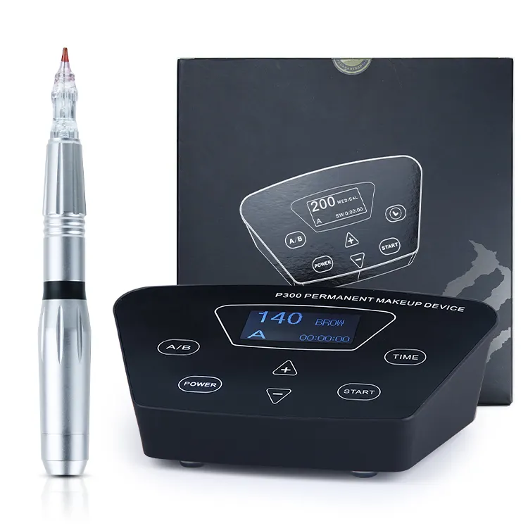 Biomaser P300 black pearl Intelligent digital permanent makeup machine kit di macchine per tatuaggi per sopracciglia per micropigmentazione