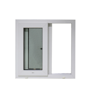 Châu Âu uPVC trượt cửa sổ trắng tùy chỉnh thực hiện cho căn hộ khách sạn biệt thự Xây Dựng Thương mại thiết kế hiện đại - Product Image 2