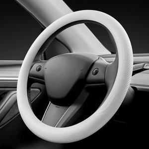 ฝาครอบพวงมาลัยรถยนต์ซิลิโคนบางเฉียบกันลื่นกันฝุ่นกันเหงื่อเหมาะสำหรับทุกฤดูกาลและโตโยต้าซีรีส์/คัมรี่ - Product Image 1