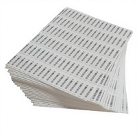 Étiquette adhésive en ABS Chaofang AM-DR003 58kHz AM Dr pour code-barres, étiquette de sécurité souple pour système EAS de supermarché (45x11mm)