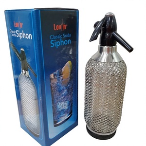 Sifón de Soda Clásico Lovin, Accesorio de Bar Reutilizable de Metal - Product Image 1