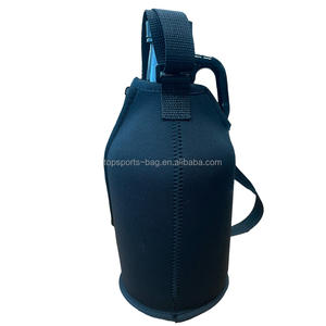 Bandoulière personnalisé néoprène <span class=keywords><strong>2L</strong></span> porte-<span class=keywords><strong>bouteille</strong></span> en verre de vin fermeture éclair étanche 64oz manchon de <span class=keywords><strong>bouteille</strong></span> en verre d'alcool - Product Image 4