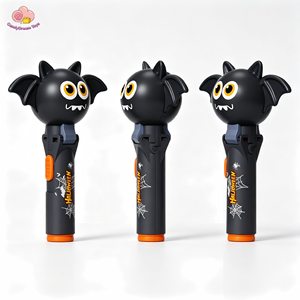 CandyDr En gros 5 styles Jouet porte-sucettes pop-up pour enfants Halloween : <span class=keywords><strong>Robot</strong></span>, Citrouille, Fantôme, Crâne, Chauve-souris, Œil - Product Image 6