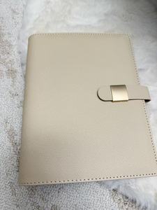 Libreta Espiral A5 con Anillas Doradas, Tapa Dura de Cuero, Planificador de Presupuesto, Cartera para Efectivo, Hojas Transparentes, Cuadernos - Product Image 3