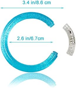 Colorful Medium <b>Light</b> up <b>DMX</b> Glow Remote <b>Controlled</b> Sound Activated LED Bracelet with ABS+Silicone for April Fool's Day - Product Image 2