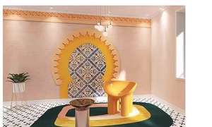 3D วอลเปเปอร์ชนเผ่าพื้นเมืองไทยแบบสร้างสรรค์สไตล์ร้านอาหารร้านเสื้อผ้าวอลล์เปเปอร์พื้นหลังห้องนอนโยคะอินเดีย - Product Image 6