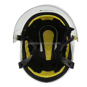 Casque de hockey sur glace YOUNGSON à prix d'usine, anti-rayures à l'extérieur et anti-buée à l'intérieur, avec cage intégrée, OEM ODM, logo personnalisé - Product Image 2