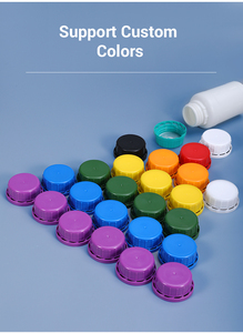 250ml nhựa HDPE chai cho hóa chất lỏng lưu trữ nhựa mẫu chai với vít nắp - Product Image 5