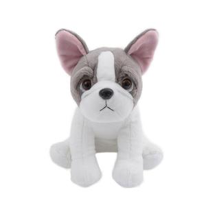 <span class=keywords><strong>Peluche</strong></span> réaliste personnalisée en forme de bouledogue français, douce et câline - Product Image 4