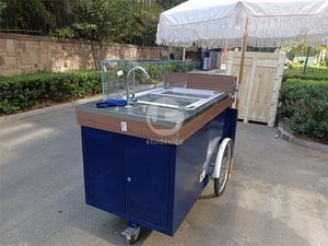 Chariots de vente de glaces artisanales, camions de restauration mobiles à vendre, chariot à pousser à la main, Dubaï - Product Image 4