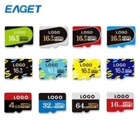 Kartu Memori Grosir EAGET T1-9 A1 U3 C10 V3 Tarjeta De Memoria Kartu Kamera untuk Penyimpanan Ponsel Kartu TF Kartu Mini SD