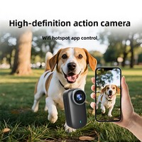 Caméra d'action en gros avec capteur CMOS HD 4K et Wi-Fi pour le cyclisme, les sports, la moto, la course, l'escalade, la marche et la prise de vue, enregistreur de pouls