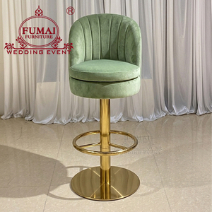 Chaises de cuisine Tabouret de bar pivotant moderne Tabourets de restaurant - Product Image 1