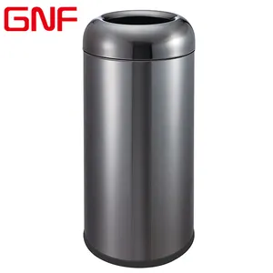 GNF 50L Bullet Typ Open Top Mülleimer Metall Mülleimer runder Abfall behälter für Küche Hotel Offeeshop