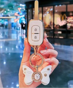 Custodia Protettiva in TPU per Chiave Auto Renault Kwid Traffic Symbol <span class=keywords><strong>Dacia</strong></span> Sandero Logan <span class=keywords><strong>Duster</strong></span> - Campione Gratuito - Product Image 1
