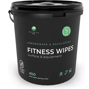 2024 Natural Organic Biodegradable Large Gym Wipes Disposable For Fitness WIPES
