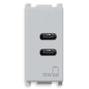 Usb C+C 15W 3A 5V Wall Charger Power <b>Accessory</b> - Product Image 1