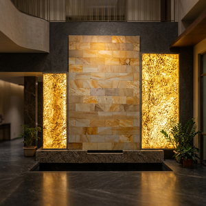 Panel Decorativo de Pared para Exteriores, Bloques Naturales de Piedra de Pizarra, Revestimiento de Piedra Cultivada de 1-1.5 cm de Espesor - Product Image 4