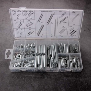 Spring Assortment Set 200pcs Tension Compression Steel <b>Wire</b> Tool Kit Home <b>Craft</b> Supplies Transparent Box - Product Image 2