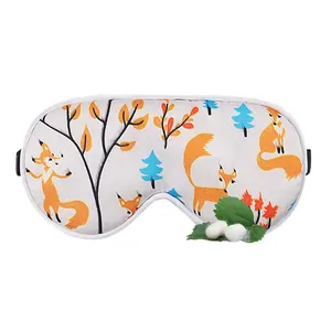 3 Size Eye Mask for Sleeping Kids Smooth Silk Soft Eye Cover with Adjustable Strap Blindfold for Sleeping Blocking Out Light