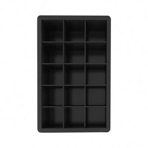 Bac à glaçons en silicone 15 cavités, facile à démouler pour la fabrication de glaces - Product Image 4