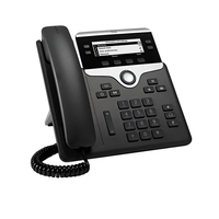 Cisco CP-7841-3PCC-K9= 7841 Çok Platformlu IP Telefon 4 Hatlı Gigabit HD Ses 3PCC, Webex Asterisk 3CX Açık SIP Telefon için Yeni