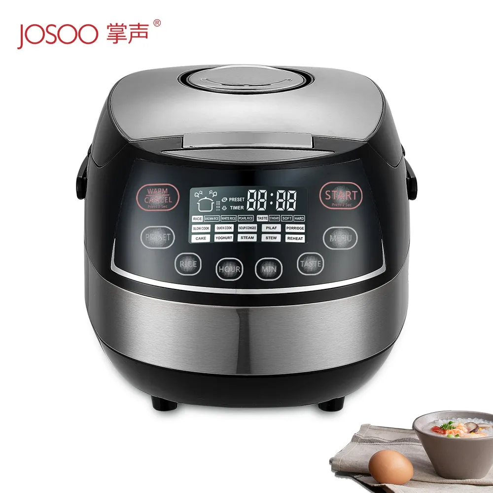 Cozinhar multibiscoito elétrico 16 em 1, multiuso para cozinhar arroz cozinhar lento 5l