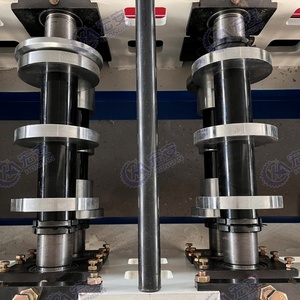 เครื่องขึ้นรูปกรอบประตูรูปตัววีสแตนเลสแบบอัตโนมัติควบคุมด้วย PLC พร้อมมอเตอร์และลูกปืน - Product Image 4