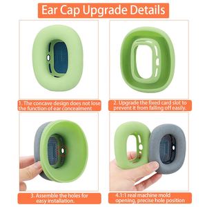 Adecuado para Apple <span class=keywords><strong>AirPods</strong></span> Max funda protectora para auriculares, funda para <span class=keywords><strong>diadema</strong></span>, funda mejorada para auriculares - Product Image 5