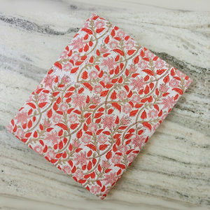 Tela de algodón suave con estampado floral personalizado, ecológica y reutilizable, estampada a mano, proveedor de pedidos al por mayor. - Product Image 1