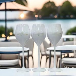 Verre à vin rouge personnalisé avec logo, verre à champagne en acrylique, gobelet en plastique réutilisable, flûtes à champagne en plastique - Product Image 4