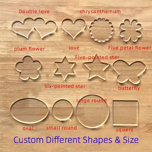 Oem và ODM tùy chỉnh laser cắt 3 mét dày Acrylic hình dạng cá nhân với in ấn và khắc - Product Image 2