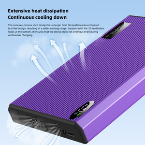 พาวเวอร์แบงค์แม่เหล็กไร้สายแบบพกพา ความจุ 10000mAh กำลังไฟ 20W บางเฉียบ 13.5 มม. สำหรับกิจกรรมกลางแจ้ง - Product Image 6