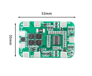 Chargeur de protection de batterie Li-ion lithium PCB BMS haute capacité 6S 22.2V/25.2V 14A/20A, modèle d'origine 81035, sortie d'usine - Product Image 5