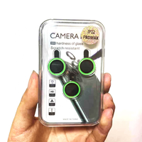 Sunkcr — protecteur de lentille de caméra, en verre trempé, lumineux, pour iphone 14, nouveau