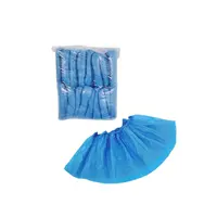 미끄럼 방지 및 방수 파란색 플라스틱 CPE 신발 커버