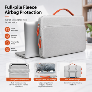 Sac à main pour <span class=keywords><strong>ordinateur</strong></span> portable de 16 pouces, antichoc, imperméable, léger, pour hommes, sacoche d'affaires, sacoche pour <span class=keywords><strong>ordinateur</strong></span> portable - Product Image 1