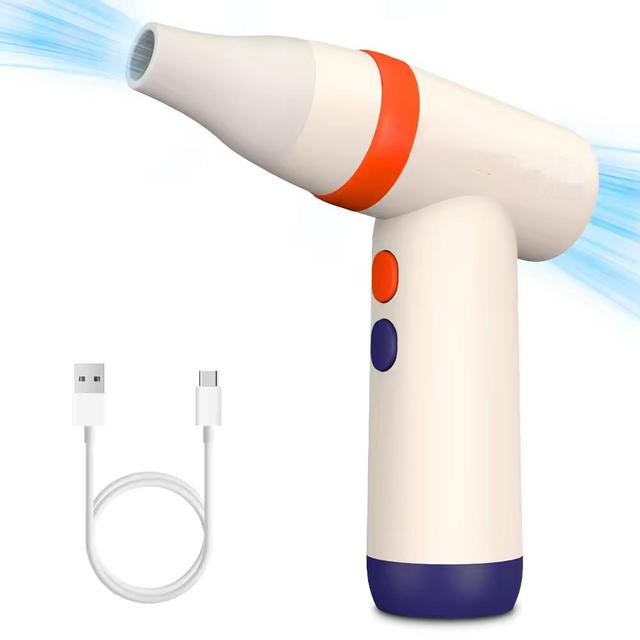 HF901 Compressed Air Duster Cordless Electric Air Duster for Computer PC110000RPM Canned AirBlower Spray Can Car Duster Cleaning