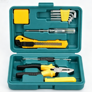 Juego de Herramientas Multifunción para Reparaciones del Hogar, Caja de Almacenamiento Portátil, Kit de Herramientas Manuales para Uso Diario - Product Image 5