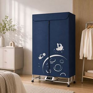 Sèche-linge électrique semi-automatique portable ZF-2301, 1400W, haute puissance, séchage rapide, fonctionnement silencieux, plastique ABS, énergie, hôtel - Product Image 6