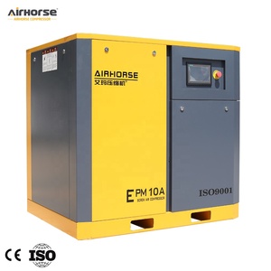 Airhorse tiếng ồn thấp công nghiệp hiệu quả cao 10HP 15HP 20HP 30HP 100HP ROTARY PM vsd vít loại Máy nén khí với máy sấy không khí - Product Image 6