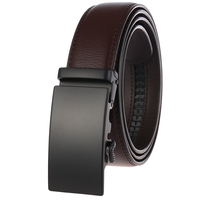 Ceintures pour hommes Ly25-0711-1 en cuir véritable de luxe avec boucle automatique – Vente en gros