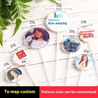 OEM Wenchuang Lollipop Entreprise Bonbons Privé Cadeau d'anniversaire personnalisé Logo publicitaire de mariage Scenic Spot Boîte sac rigide
