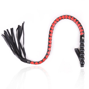 85cm lange hand geflochtene Peitsche <span class=keywords><strong>Queens</strong></span> Peitsche Prügel Paddel Paar Flirt Werkzeuge Erwachsene Alternative Sexspielzeug - Product Image 4