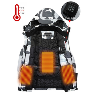 Jaqueta Eigday Aquecida: A Mais Bem Avaliada para Homens, Roupas de Aquecimento para Esqui, Caça e Atividades ao Ar Livre no Inverno - Product Image 4