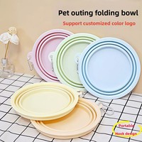 Bol pliable en silicone pour chien, personnalisable, directement de l'usine - Bol portable pour l'eau et les boissons en extérieur